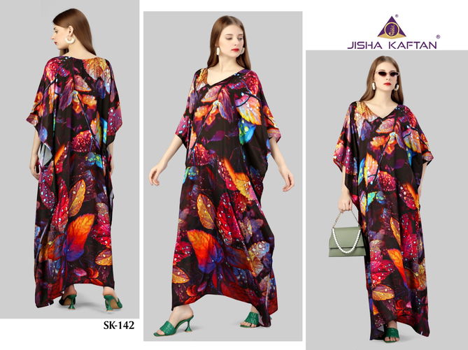 Silk Kaftan 6 By Jelite Digital Printed Kaftan Catalog
